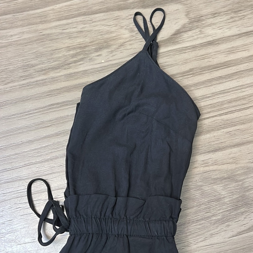 SPLENDID BLACK JUMPSUIT CINCH WAIST SIZE SMALL - Picture 13 of 16